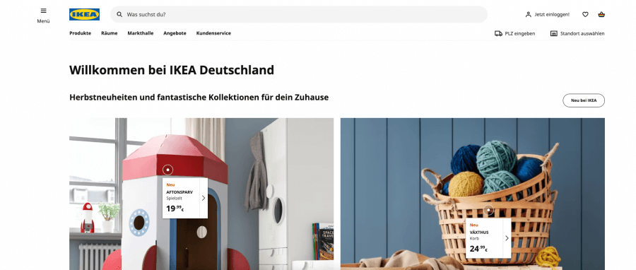 IKEA Online shop